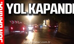 Zonguldak Çatalağzı - Filyos yolu kapandı!