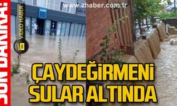 Çaydeğirmeni sular altında