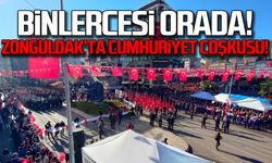 Zonguldak'ta Cumhuriyet Bayramı coşkusu
