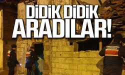 Jandarma didik didik aradı!