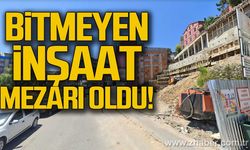Bitmeyen inşaat mezarı oldu!