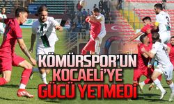 Kömürspor'un Kocaeli'ye gücü yetmedi