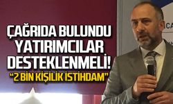 Metin Demir çağrıda bulundu "Yatırımcılar desteklenmeli"
