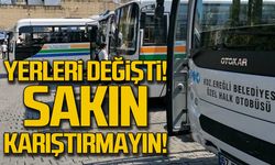 Ereğli'de otobüslerin kalkış yeri değişti...