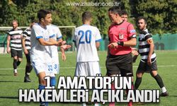 1. Amatör'ün hakemleri belli oldu!