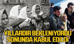 Kabul edildi... Maden şehidi aileleri arasındaki ayrım son buluyor