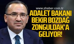 Adalet Bakanı Bekir Bozdağ Zonguldak'a geliyor