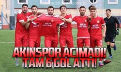 Akınspor acımadı tam 6 gol attı!