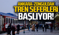Ankara-Zonguldak tren seferleri başlıyor