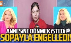 Busenur Kulaklı'ya sopalı engel.... Genç kız için jandarma geldi