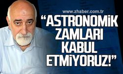Topaloğlu su zammına tepki gösterdi: "Astronomik zamları kabul etmiyoruz!"