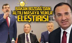 Bakan Bozdağ'dan altılı masaya 'kukla' eleştirisi