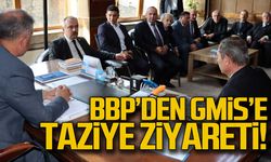 BBP heyetinden GMİS’e taziye ziyareti