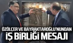 Rektör Özölçer ve Bölge Müdürü Bayraktaroğlu'ndan iş birliği mesajı