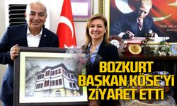 BAŞKAN BOZKURT, BAŞKAN KÖSE’Yİ ZİYARET ETTİ