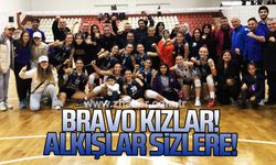 Bravo kızlar... Alkışlar size!