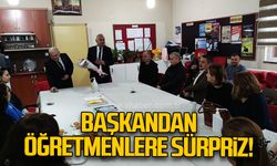 Başkan'dan öğretmenlere sürpriz!