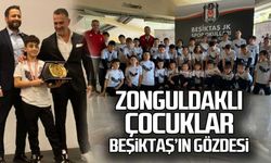 Zonguldaklı çocuklar Beşiktaş'ın gözdesi