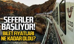 Doğu Ekspresi seferleri başlıyor... Bilet fiyatları ne kadar oldu?