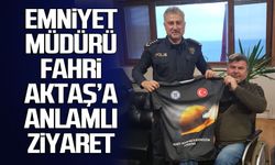 Emniyet Müdürü Fahri Aktaş’a anlamlı ziyaret