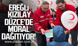 Kızılay Kdz. Ereğli Şubesi Düzce'de moral dağıtıyor!