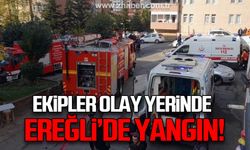 Ereğli'de yangın!