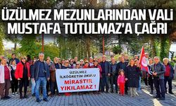 Üzülmez mezunlarından Vali Mustafa Tutulmaz'a çağrı