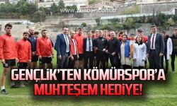 Gençlik’ten Kömürspor’a muhteşem hediye...