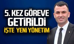 5. kez göreve getirildi… İşte yeni yönetim
