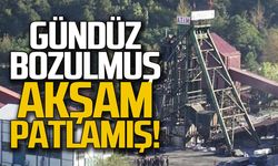 Gündüz pervane bozulmuş.... Akşam patladı