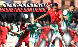 Kömürspor galibiyet hasretine son verdi