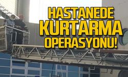 Hastanede kurtarma operasyonu!