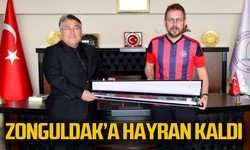 Ömür Akkor Zonguldak'a hayran kaldı