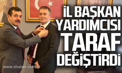 İl Başkan Yardımcısı Orhan Hamarat taraf değiştirdi
