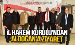İl Hakem Kurulu'ndan Aldoğan'a ziyaret...