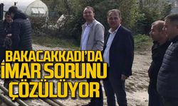 Bakacakkadı'da imar sorunu çözülüyor