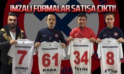 Zonguldak Kömürspor'un imzalı formaları satışa çıktı!
