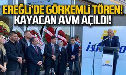 Ereğli'de görkemli tören... Kayacan AVM açıldı
