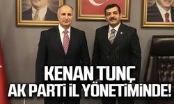 Kenan Tunç Ak Parti İl Yönetiminde