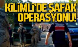 Kilimli'de şafak operasyonu!
