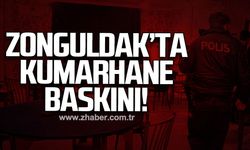 Zonguldak'ta kumarhane baskını!