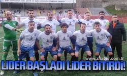 Lider başladı lider bitirdi!