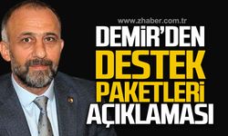 Metin Demir'den destek paketleri açıklaması