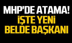 MHP'de atama! İşte yeni belde başkanı