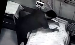 Özel hastanede skandal görüntüler; Hemşireler felçli hastayı darp edip boğazını sıktı