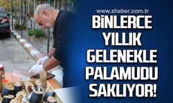 Binlerce yıllık gelenekle palamudu saklıyor!