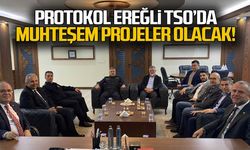 Ereğli'ye muhteşem projeler... Protokol bilgi aldı