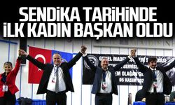 Sendika tarihinde bir ilk... Aysel Yaman Kocabaş başkan oldu!