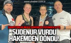 Sudenur Basancı vurdu hakemden döndü! Şampiyonluk İngiliz Hakem yüzünden gitti!