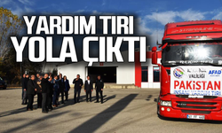 Yardım tırı Pakistan için yola çıktı!